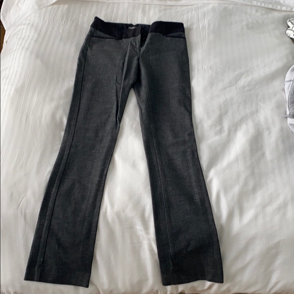 Express gray columnist trousers!!!